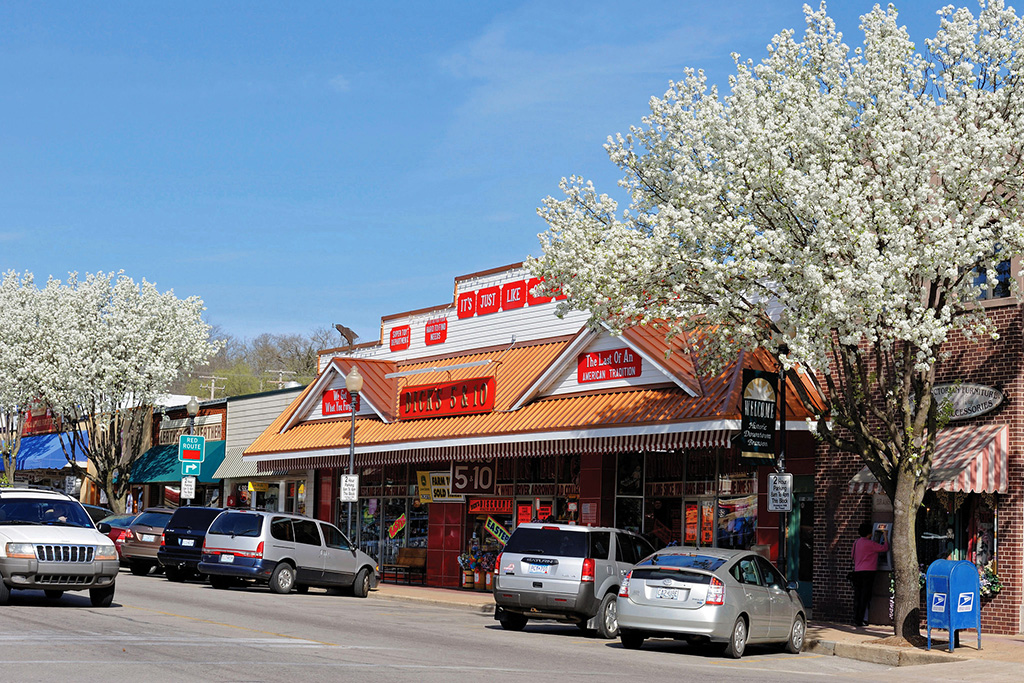 Branson in Spring